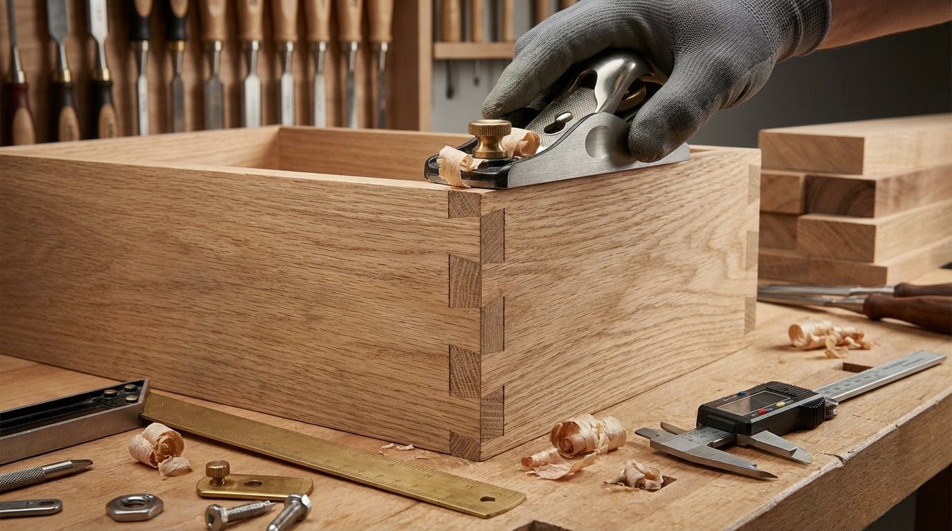 Cuisine design avec hotte décorative et crédence verre