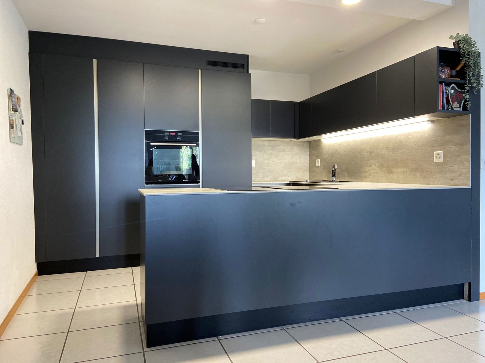 Cuisine sur mesure livrée à Morges